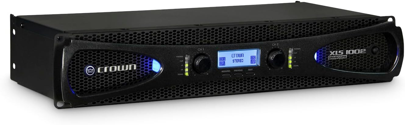 Model No: XLS 1002 Two-channel, 350W @ 4Ω Power Amplifier