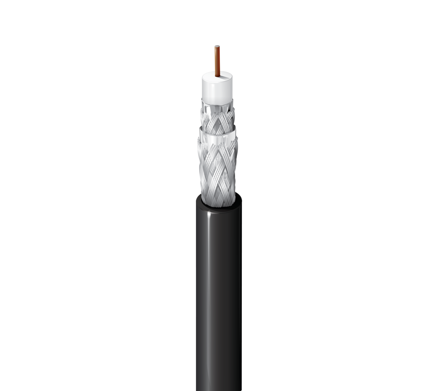 Model No: 1189A 18 AWG; RG-6 75 Ohm Quad-Shielded Coax Cable