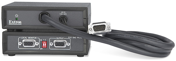 Model No: P/2 DA2 PLUS Two Output VGA Distribution Amplifier